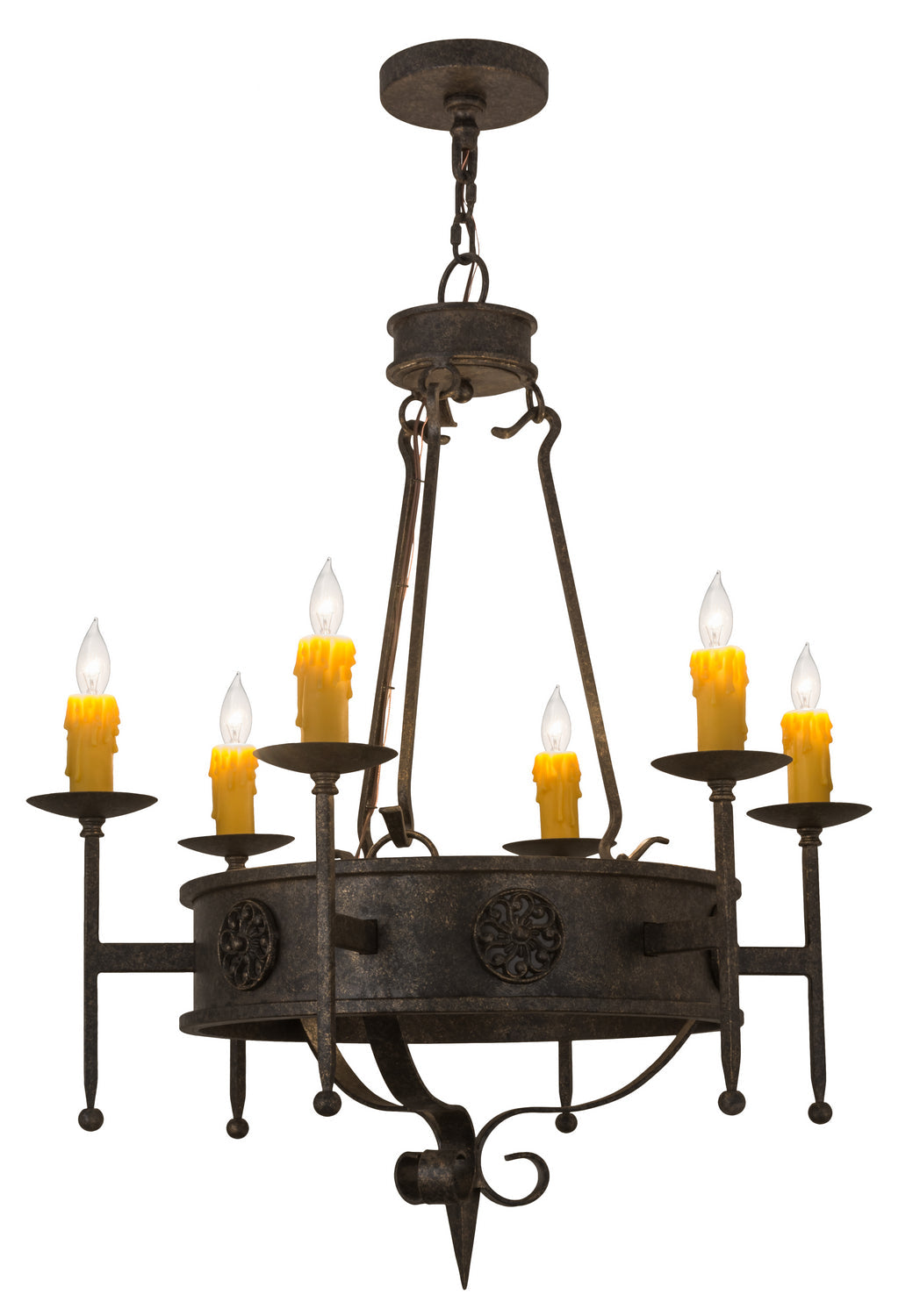 Six Light Chandelier