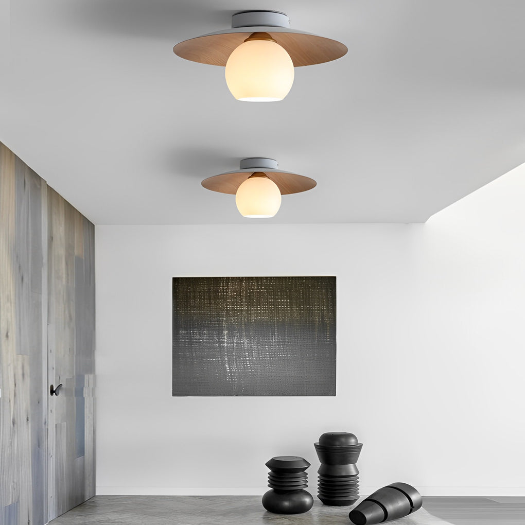 Bowl Shaped Led Ceiling Light Li002070