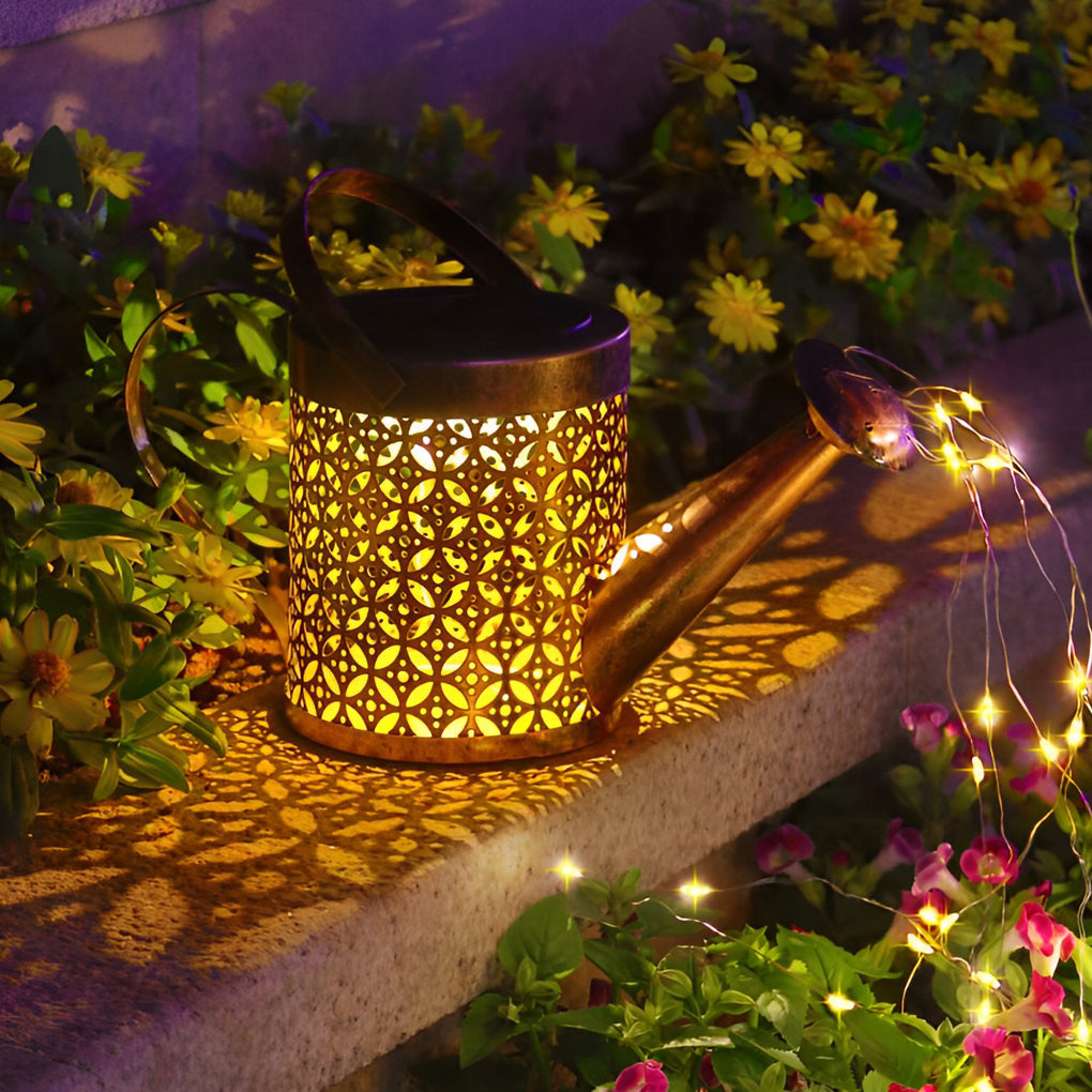 Kettle Shower Waterproof Solar Garden Light Li002379