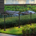 Mushroom Shaped Waterproof Led Black Outdoor Path Lights