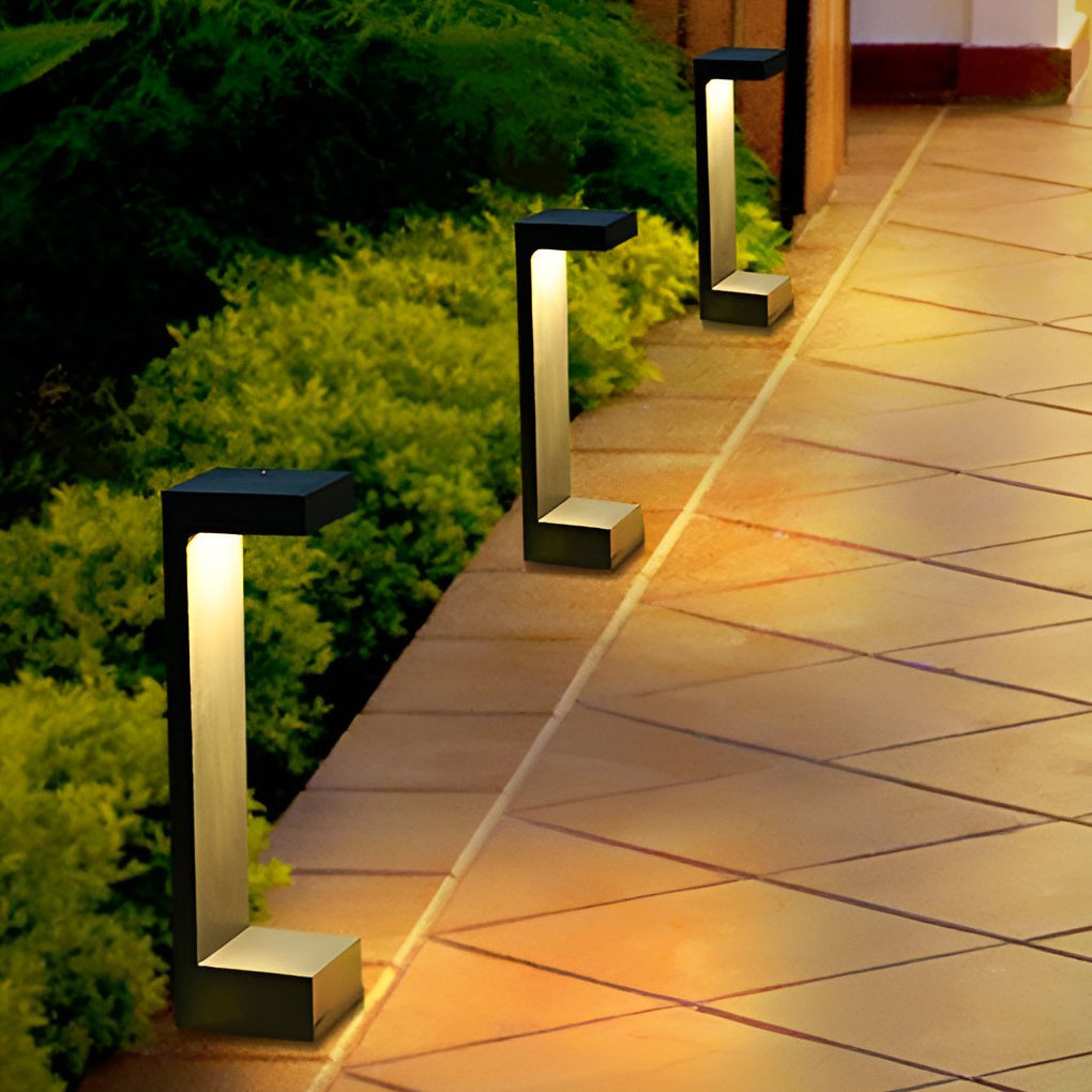 Rectangle Waterproof Led Modern Outdoor Pathway Light