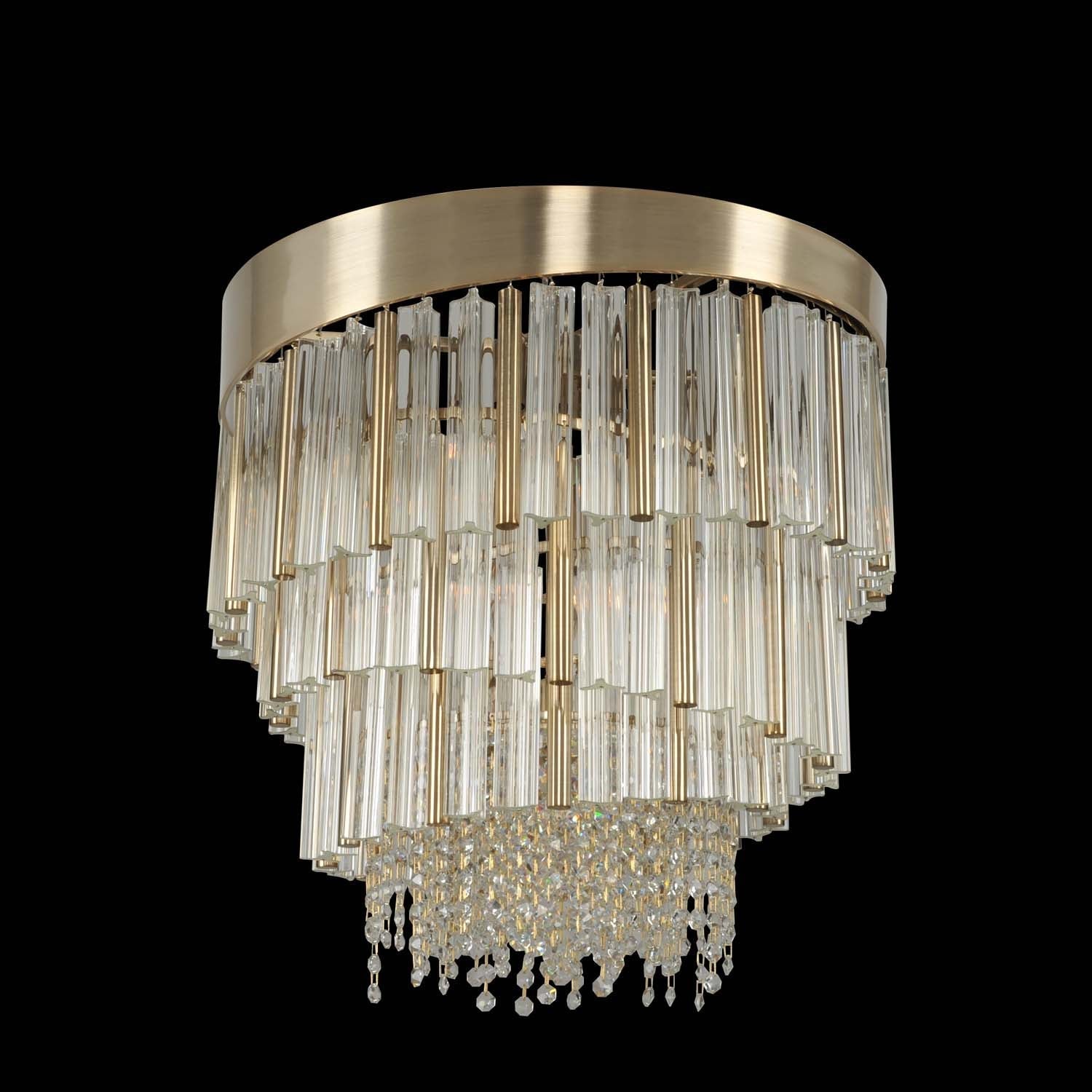 Six Light Convertible Pendant - Semi Flush Mount