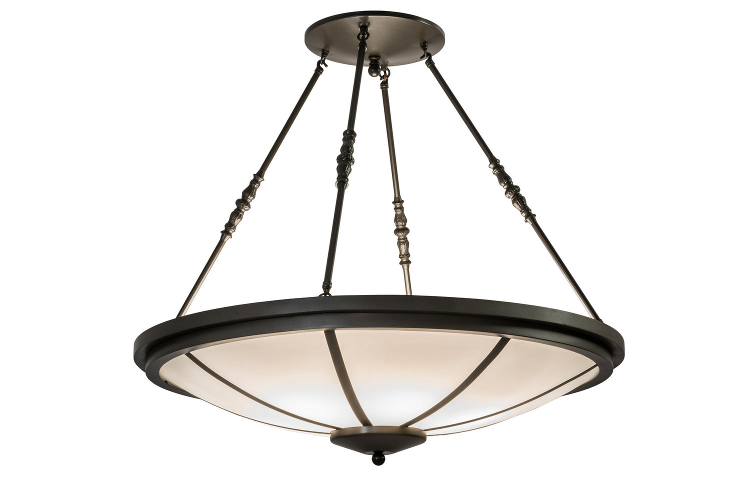 Six Light Semi-Flushmount