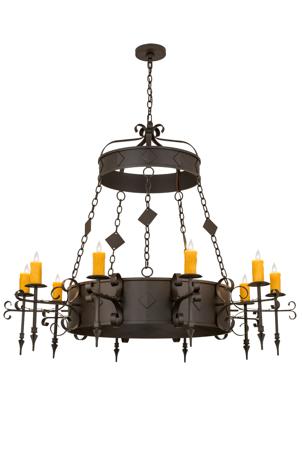 Ten Light Chandelier
