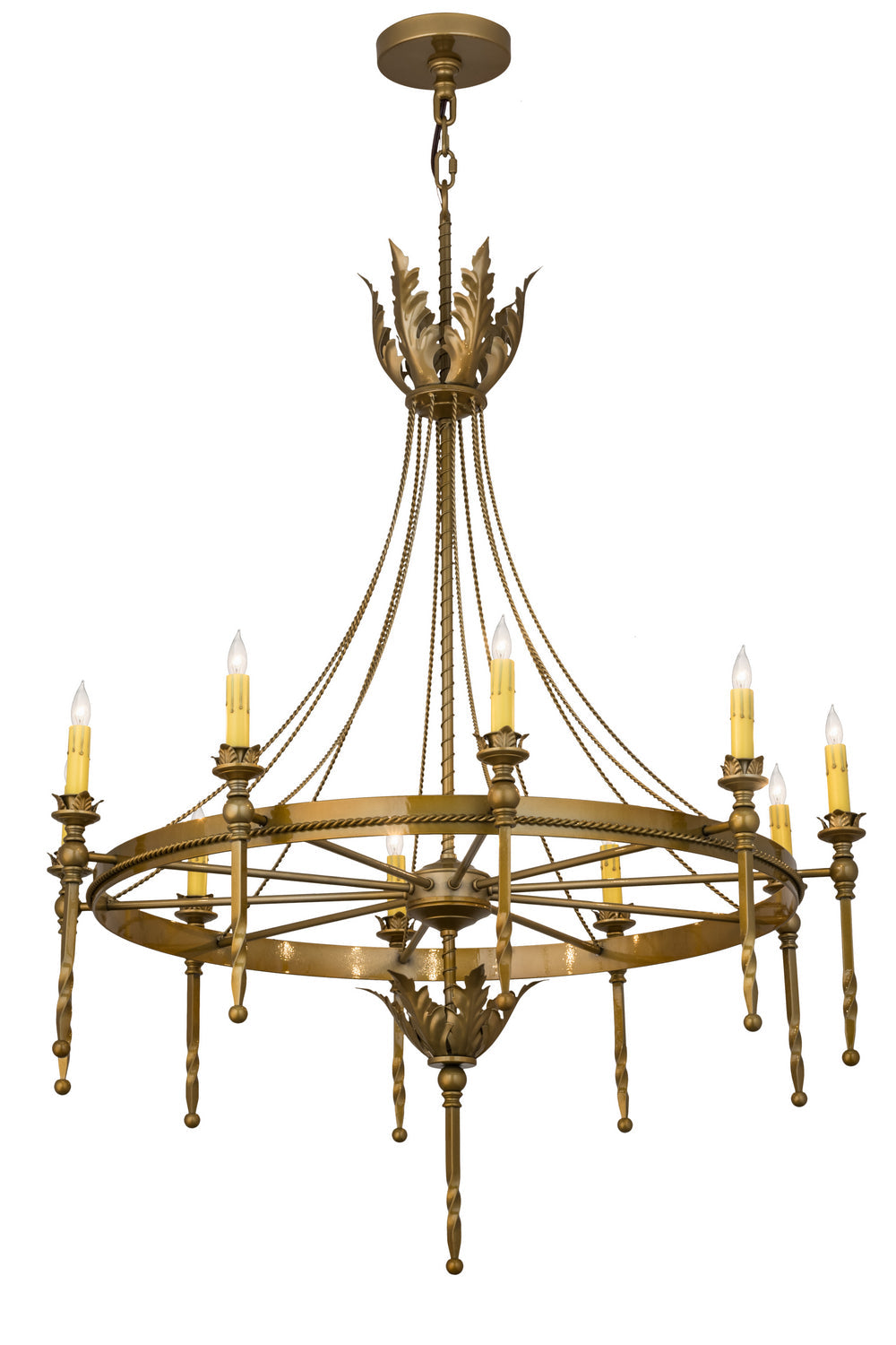 Ten Light Chandelier