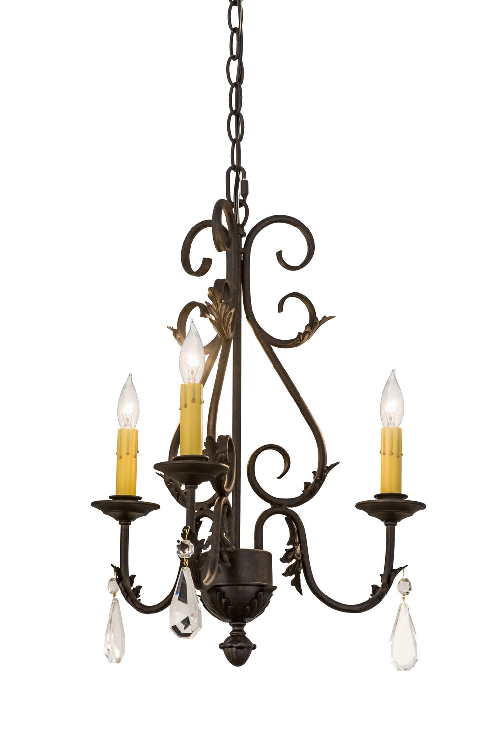Three Light Chandelier