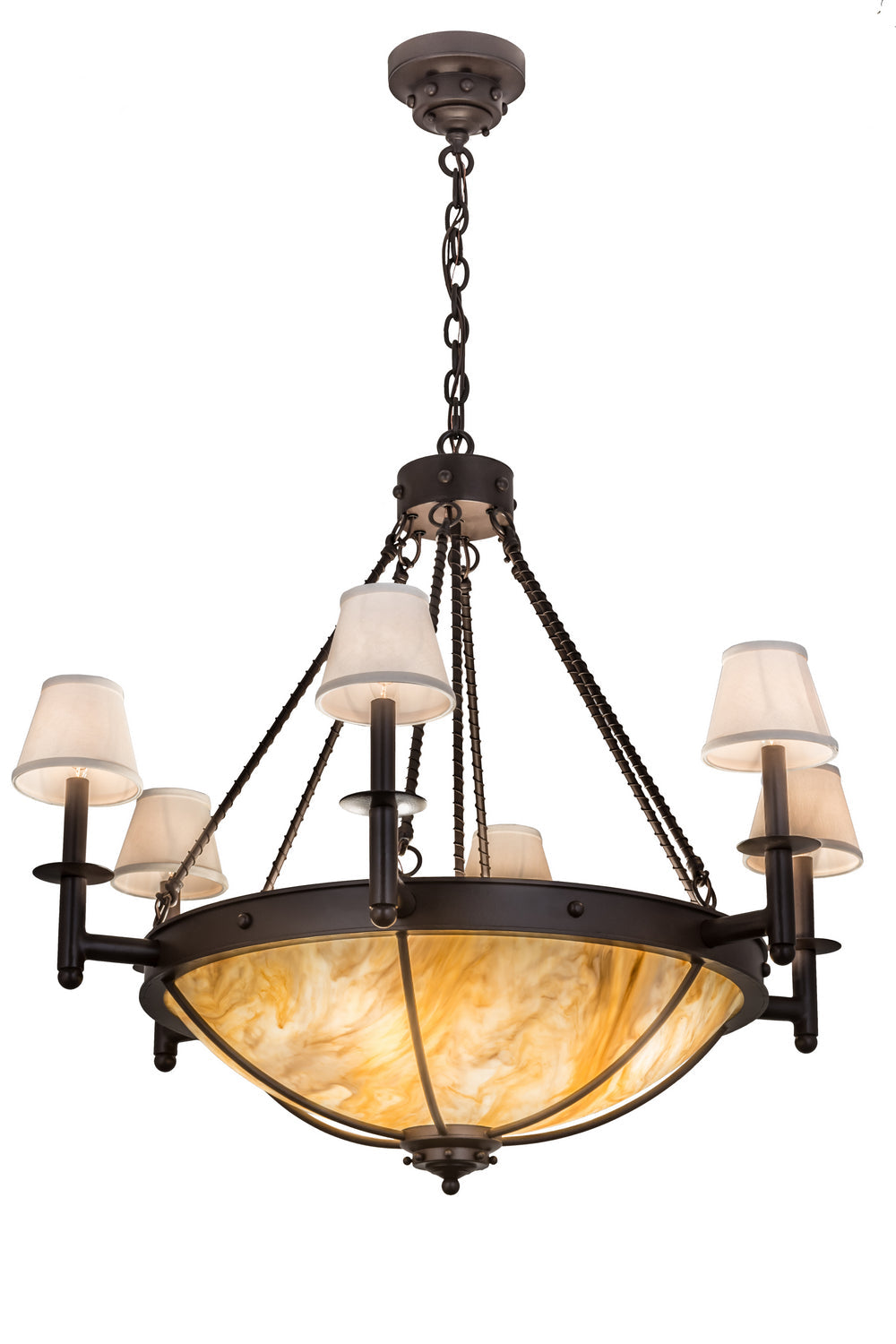 Ten Light Chandelier