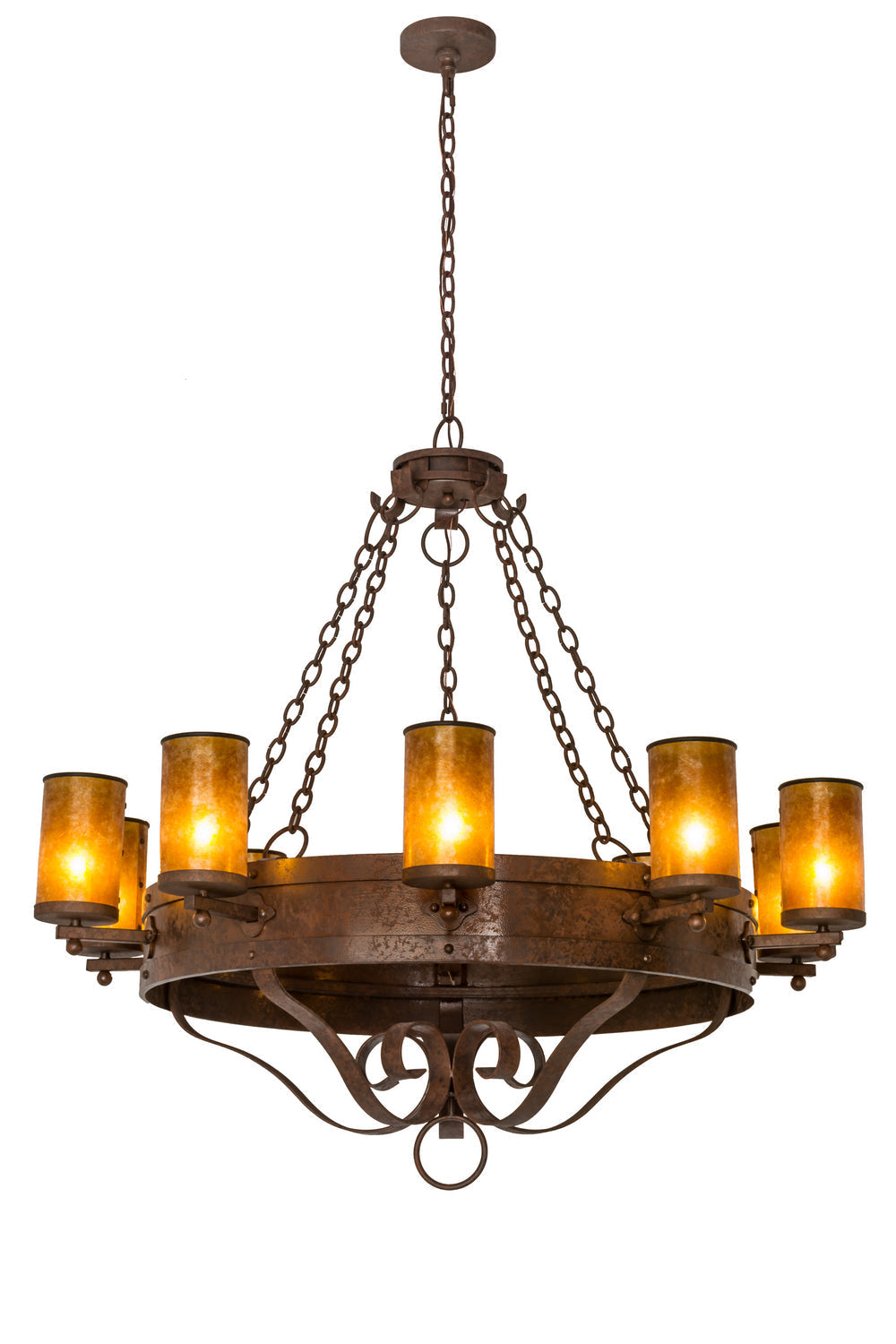 Ten Light Chandelier