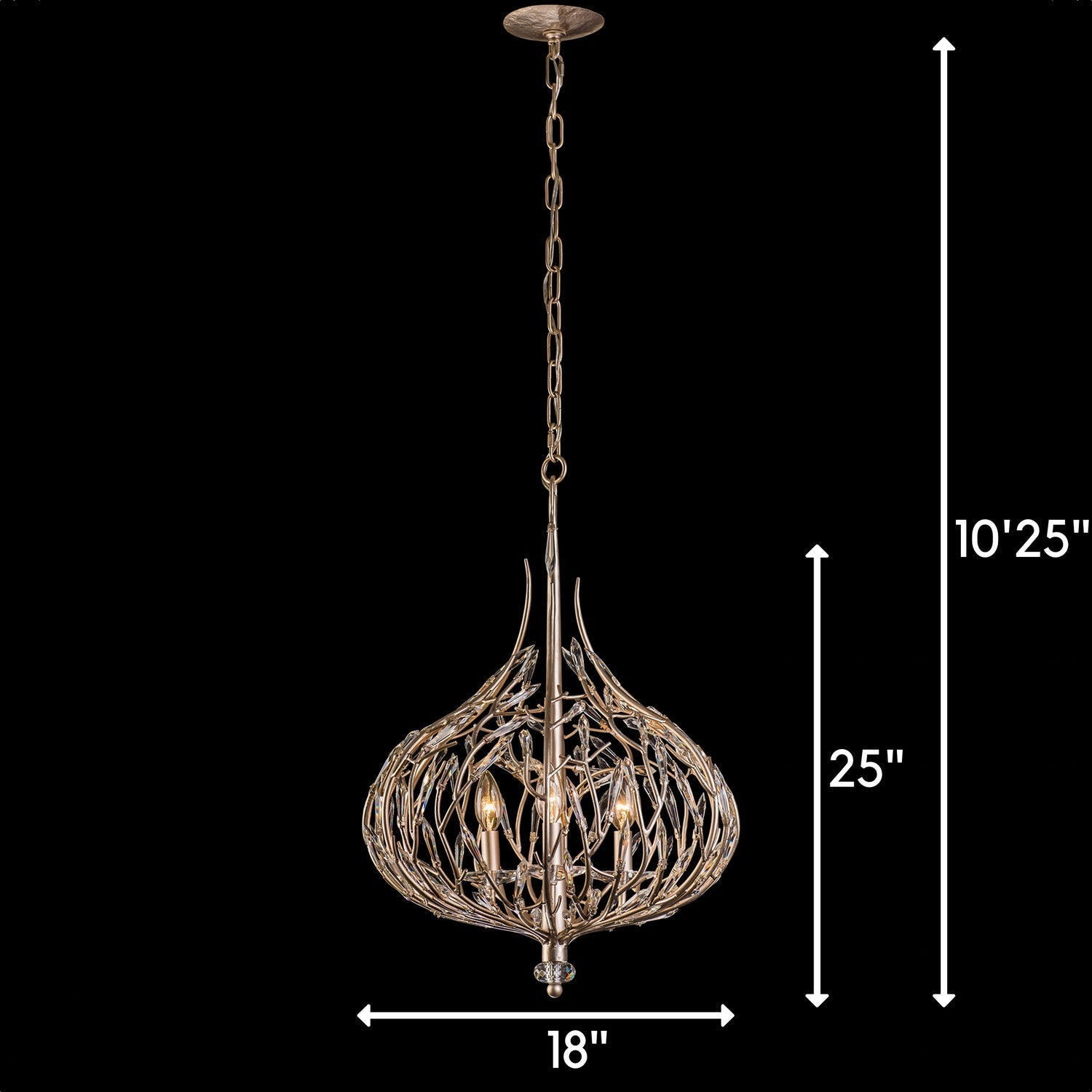 Three Light Pendant
