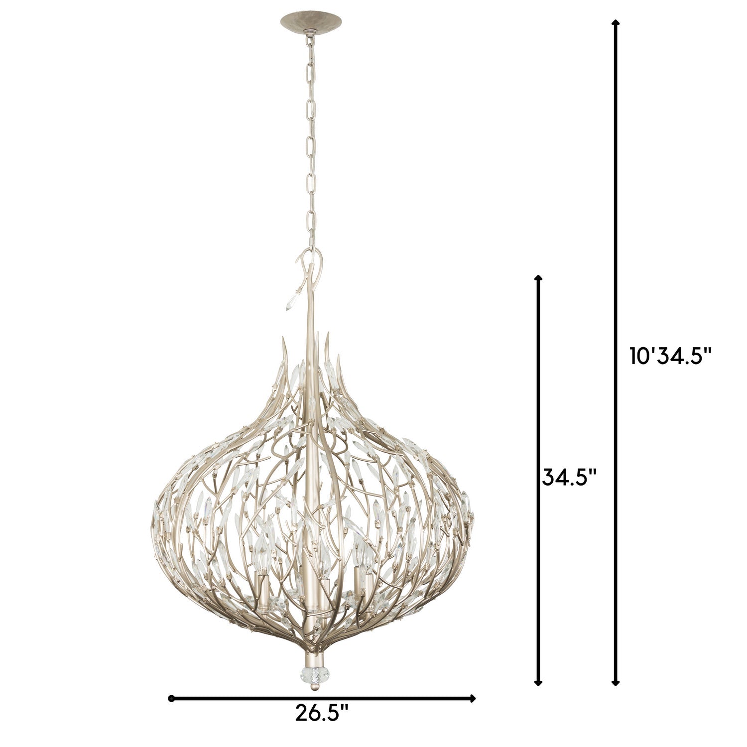 Six Light Pendant