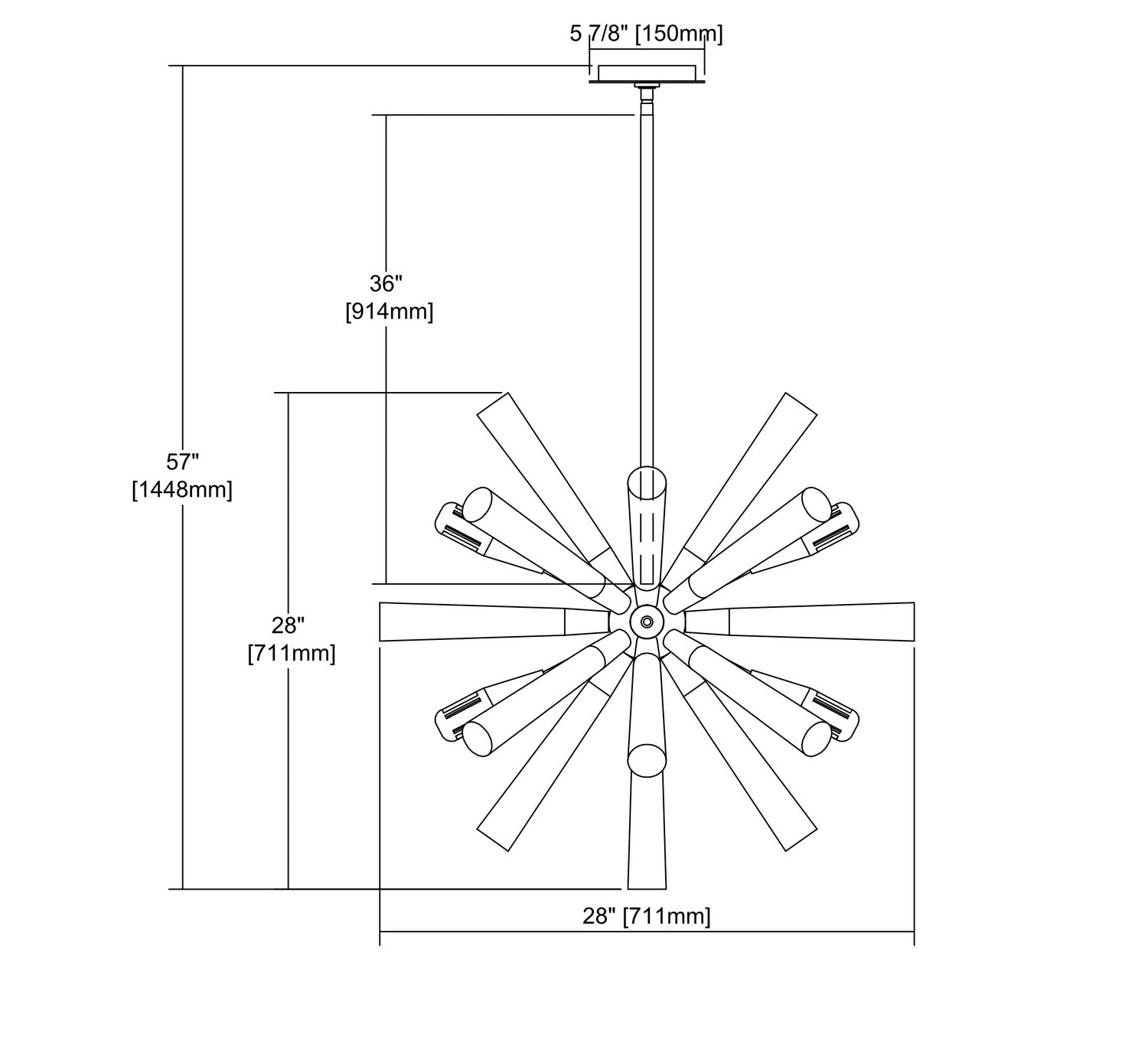 Solara Chandelier