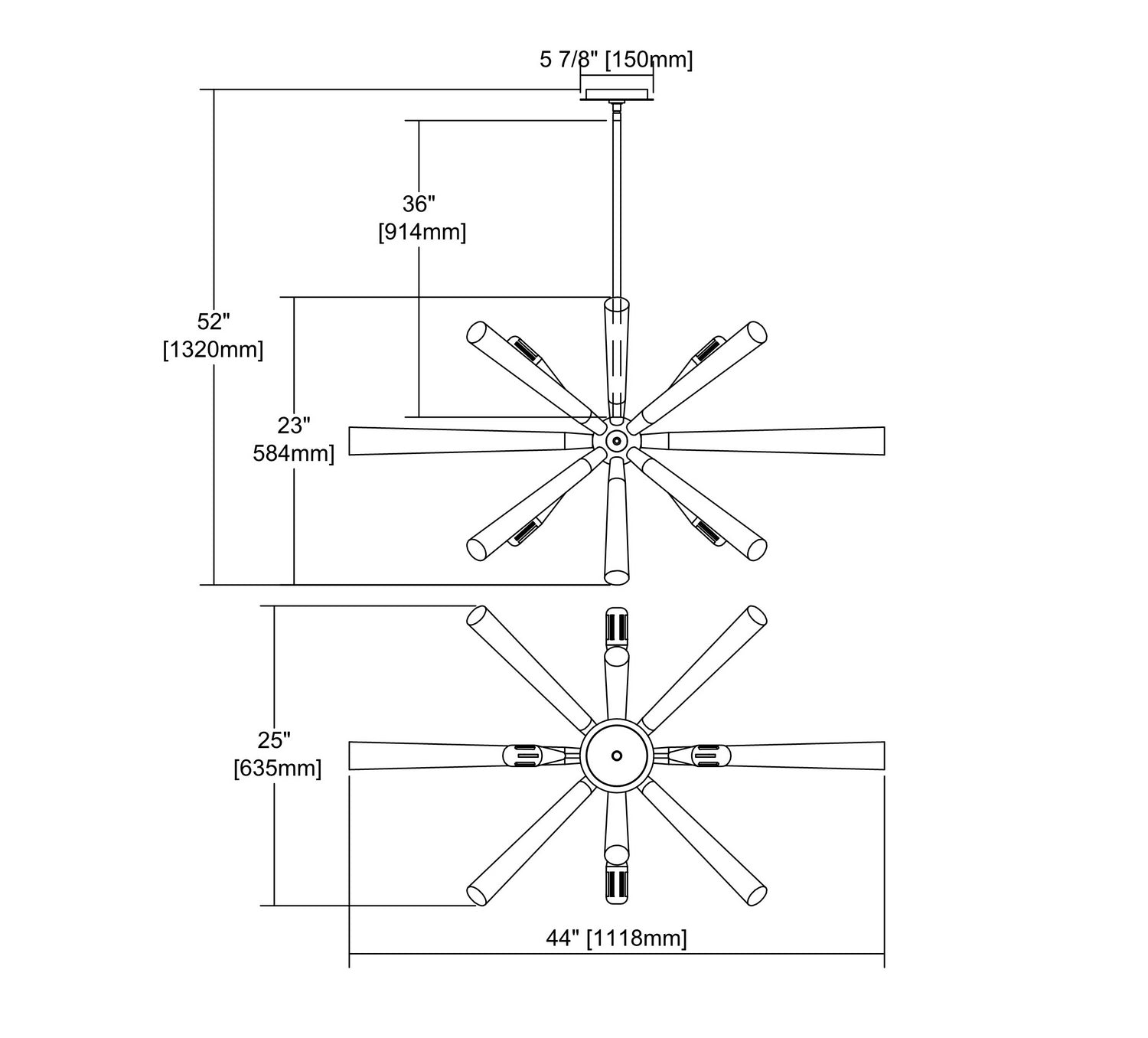 Solara Chandelier