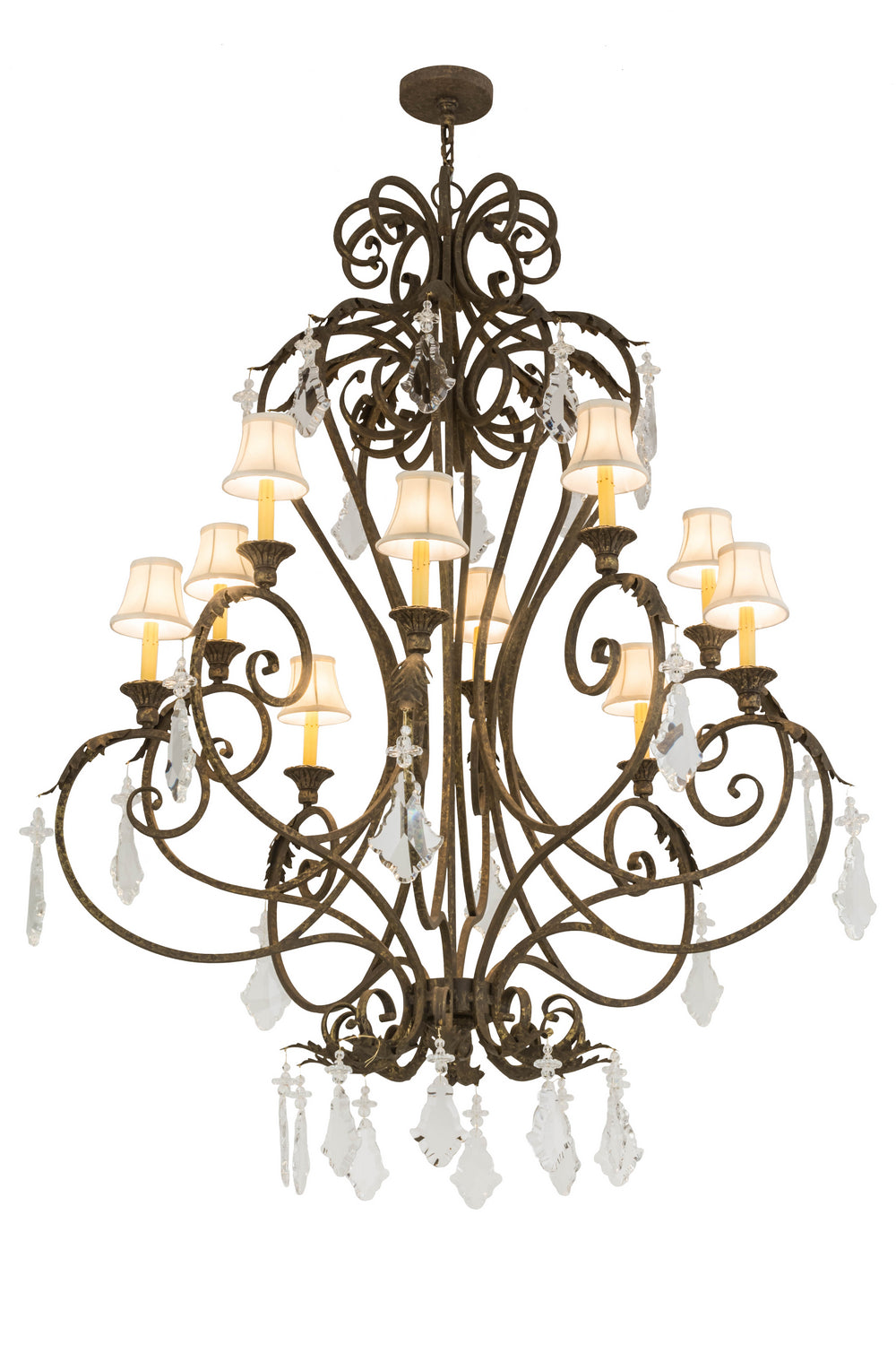 Ten Light Chandelier