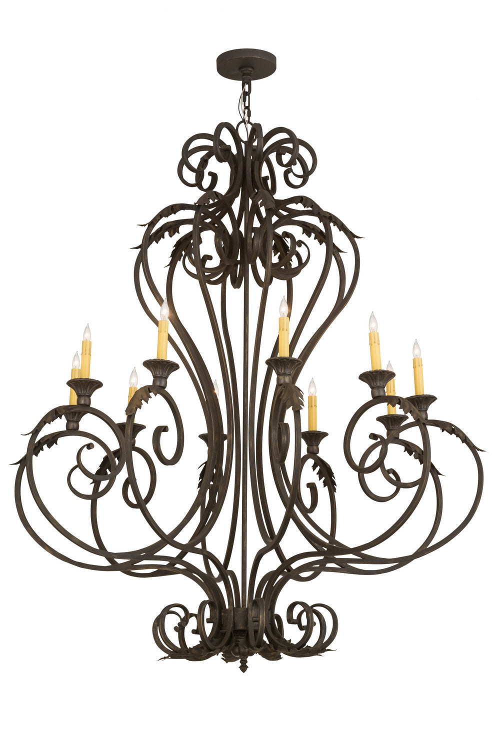 Ten Light Chandelier