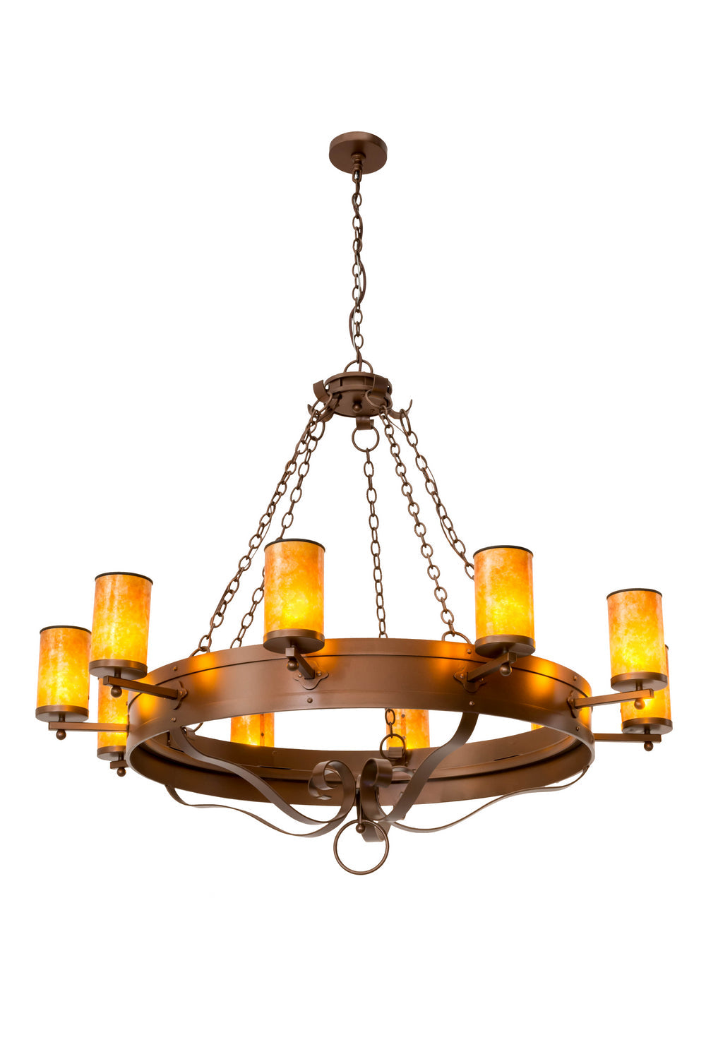 Ten Light Chandelier