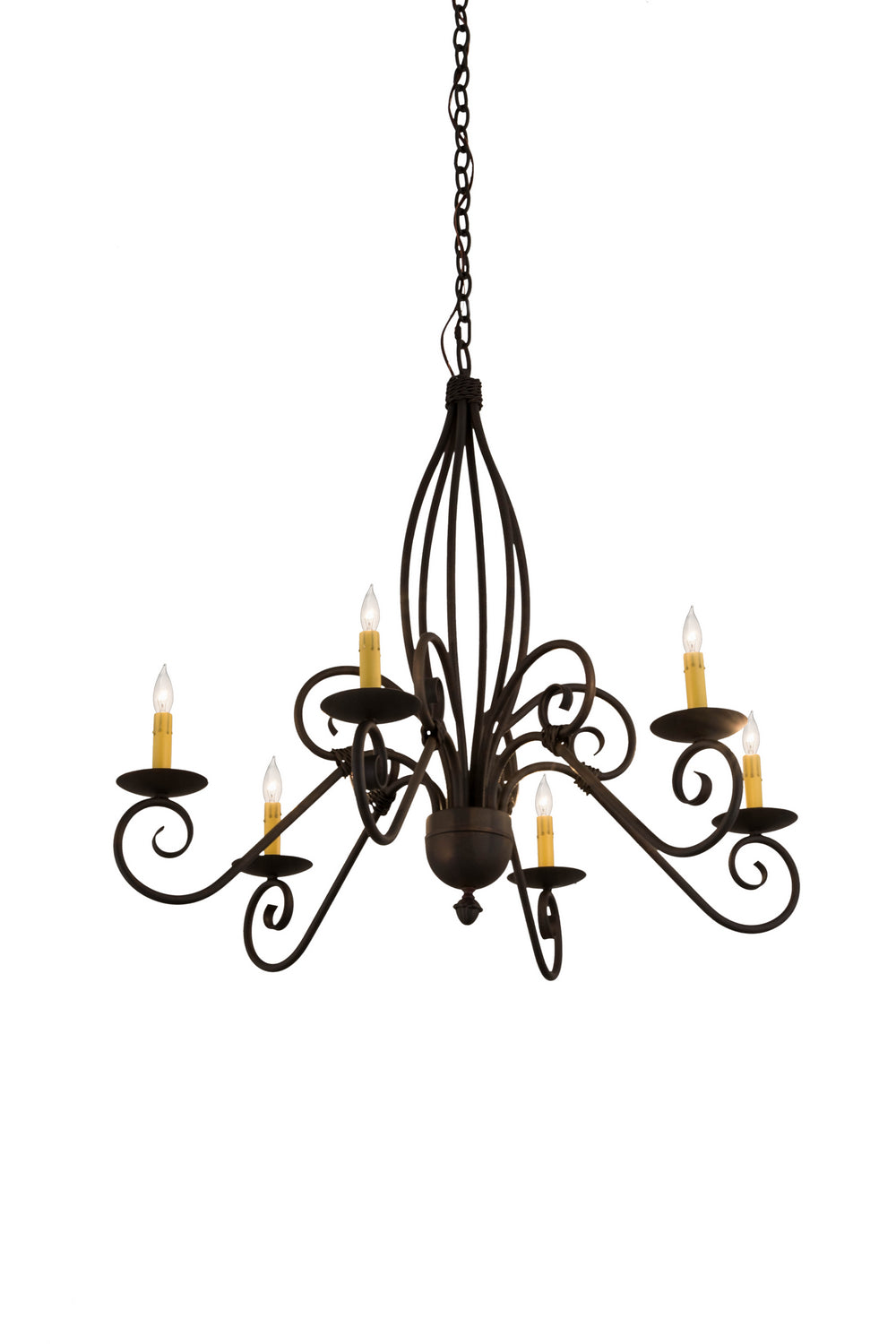 Six Light Chandelier