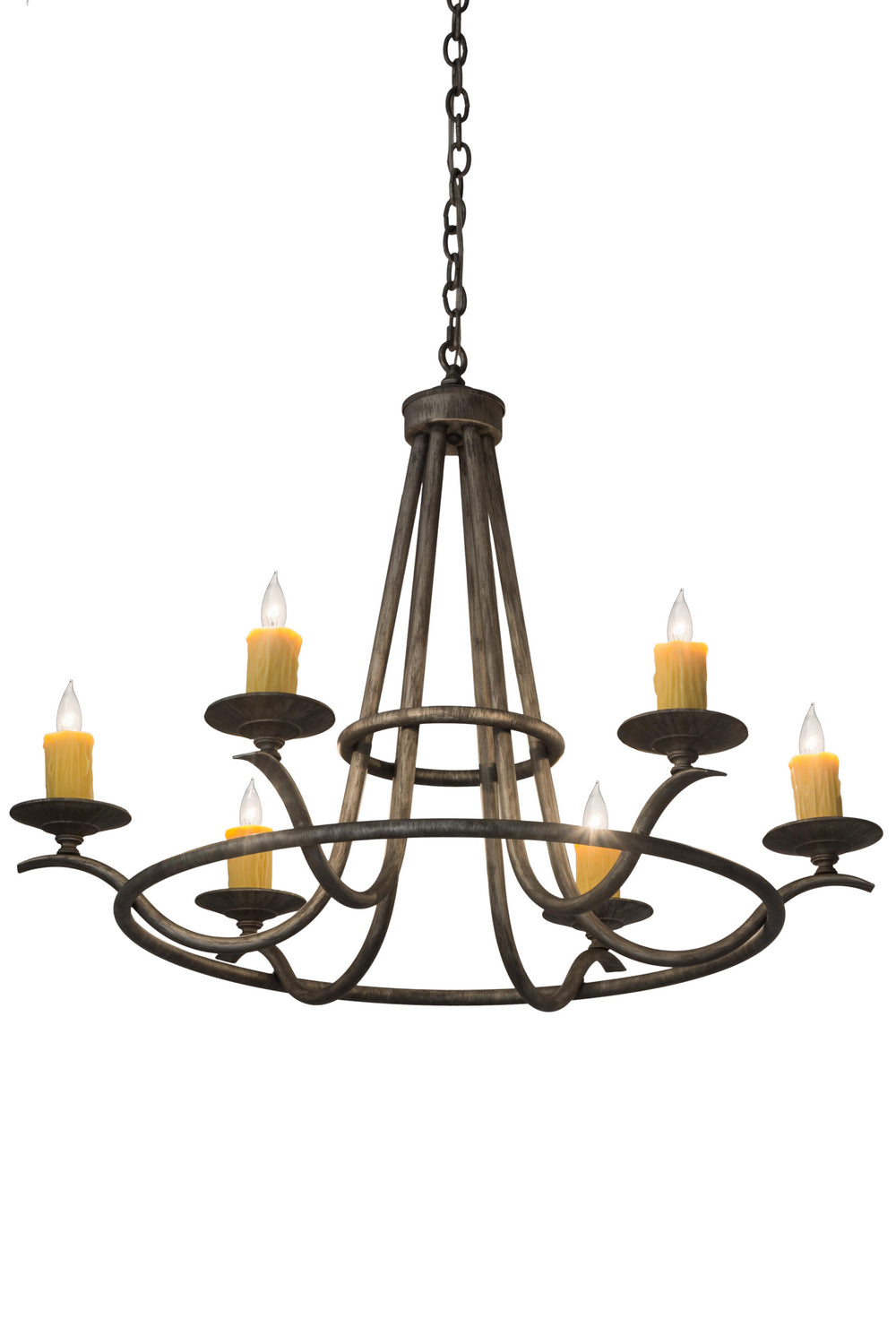 Six Light Chandelier