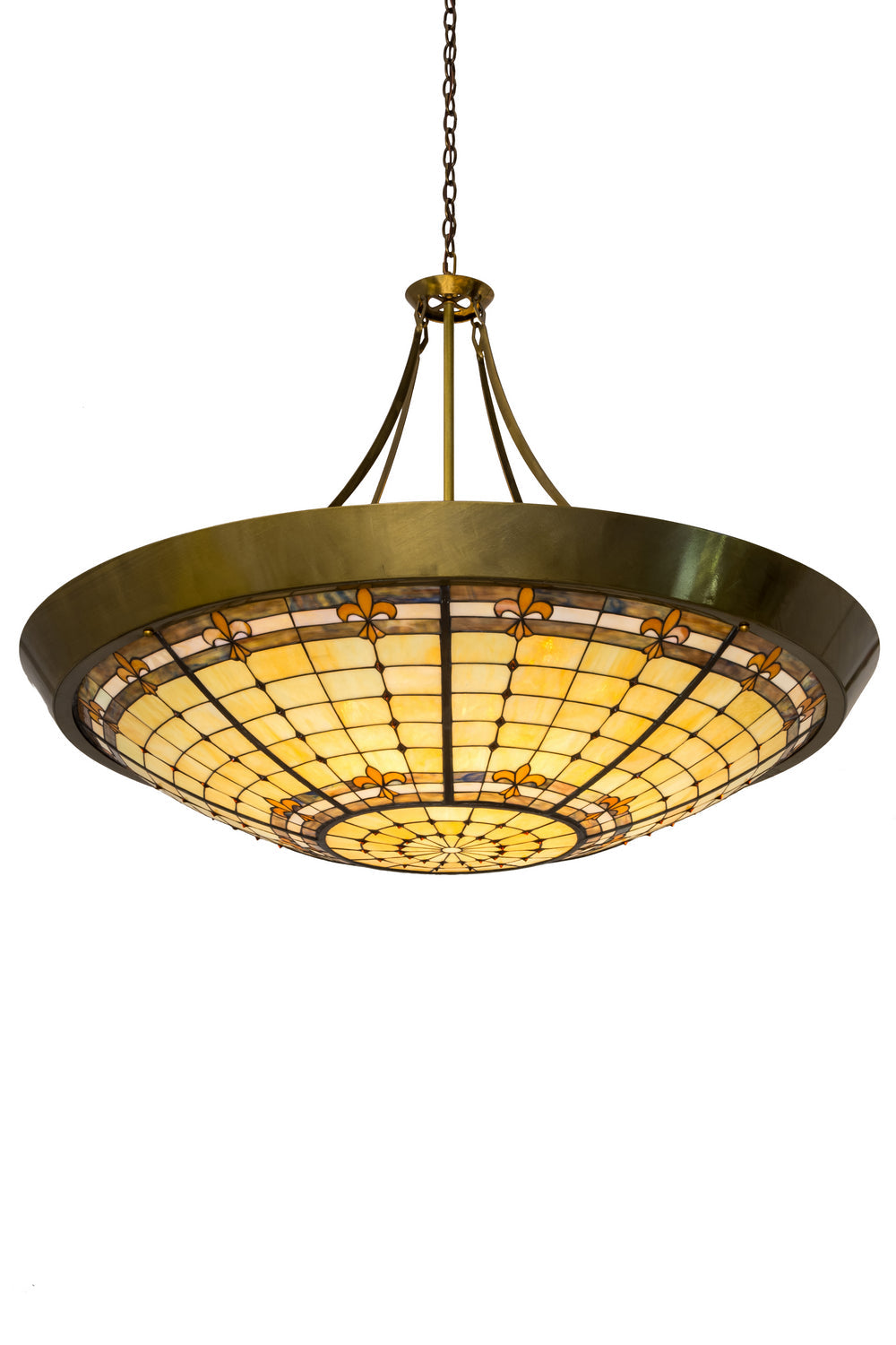 Ten Light Inverted Pendant