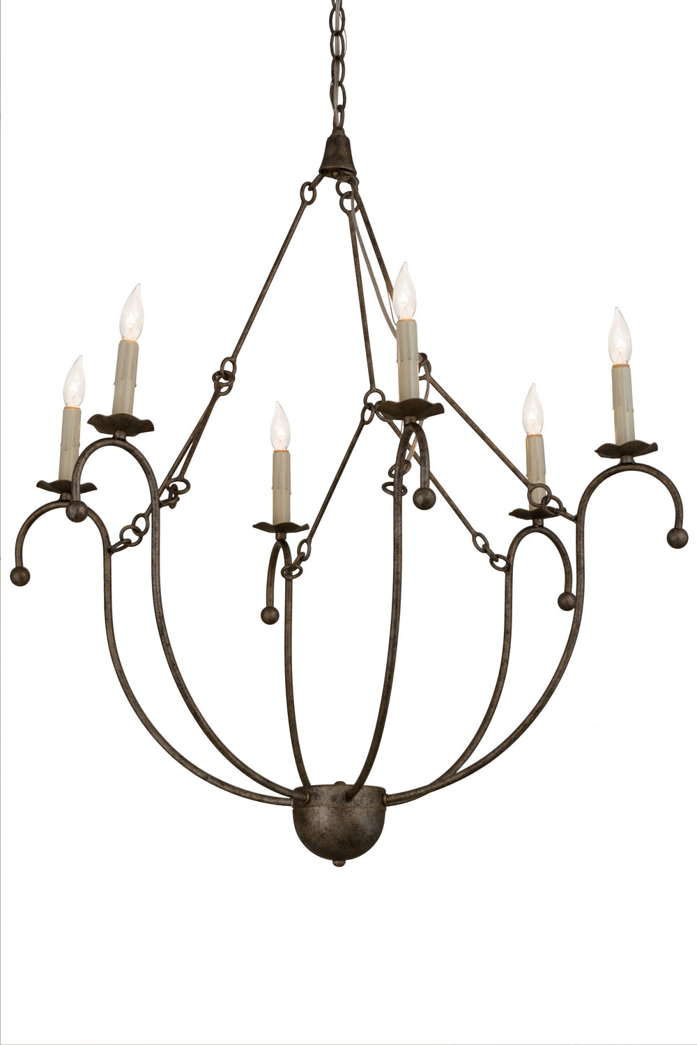Six Light Chandelier
