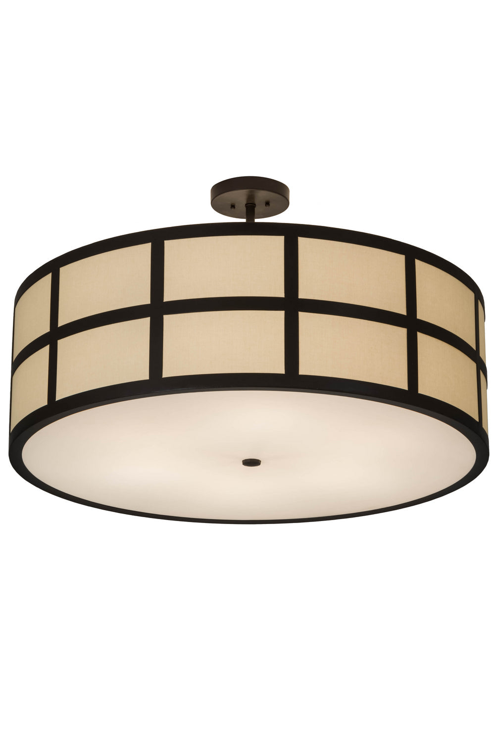 Six Light Semi-Flushmount