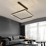 3 Layers Square Pendant Light Li002131