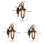 Waterproof Creative Die Cast Aluminum European Style Outdoor Wall Lights Li002753