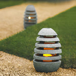 Resin Egg Shaped Outdoor Garden Lights Li002276