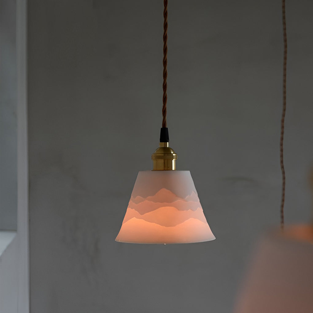 Mountains Shadow Ceramic Lights Li001919