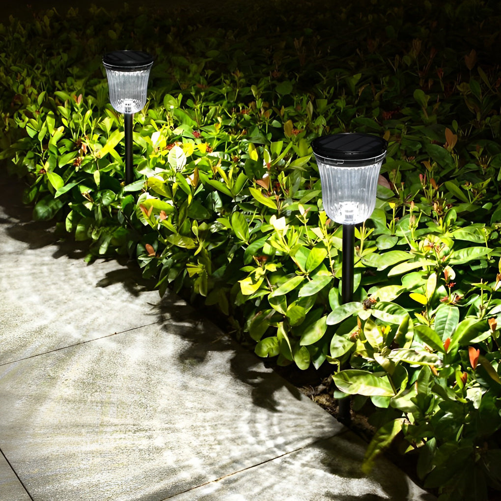 2Pcs Led Motion Sensor Solar Lawn Lights Li002296