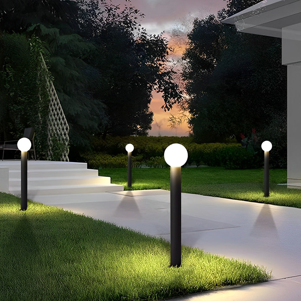 Round Ball Outdoor Pathway Light Ha091677