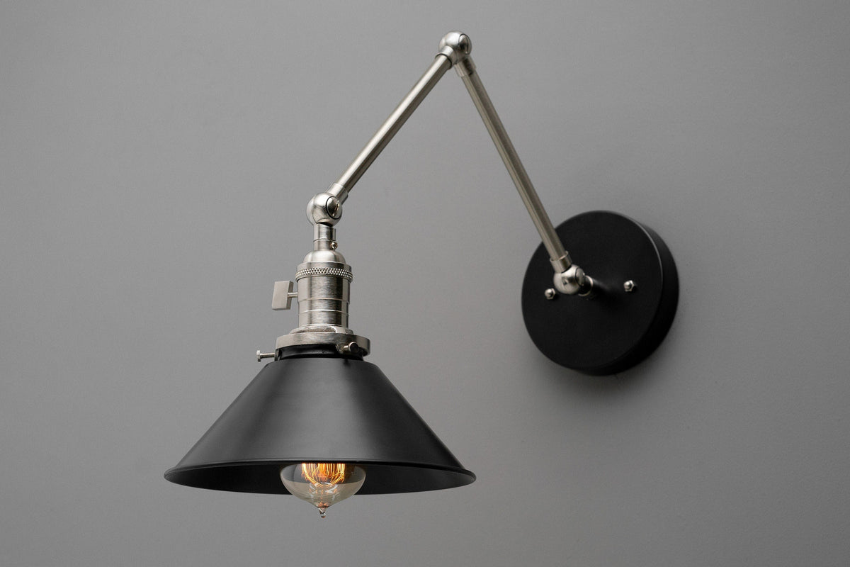 black-shade-light-adjustable-sconce-drafting-light-wall-sconce-light-bathroom-lighting-industrial-light-sconce-lighting