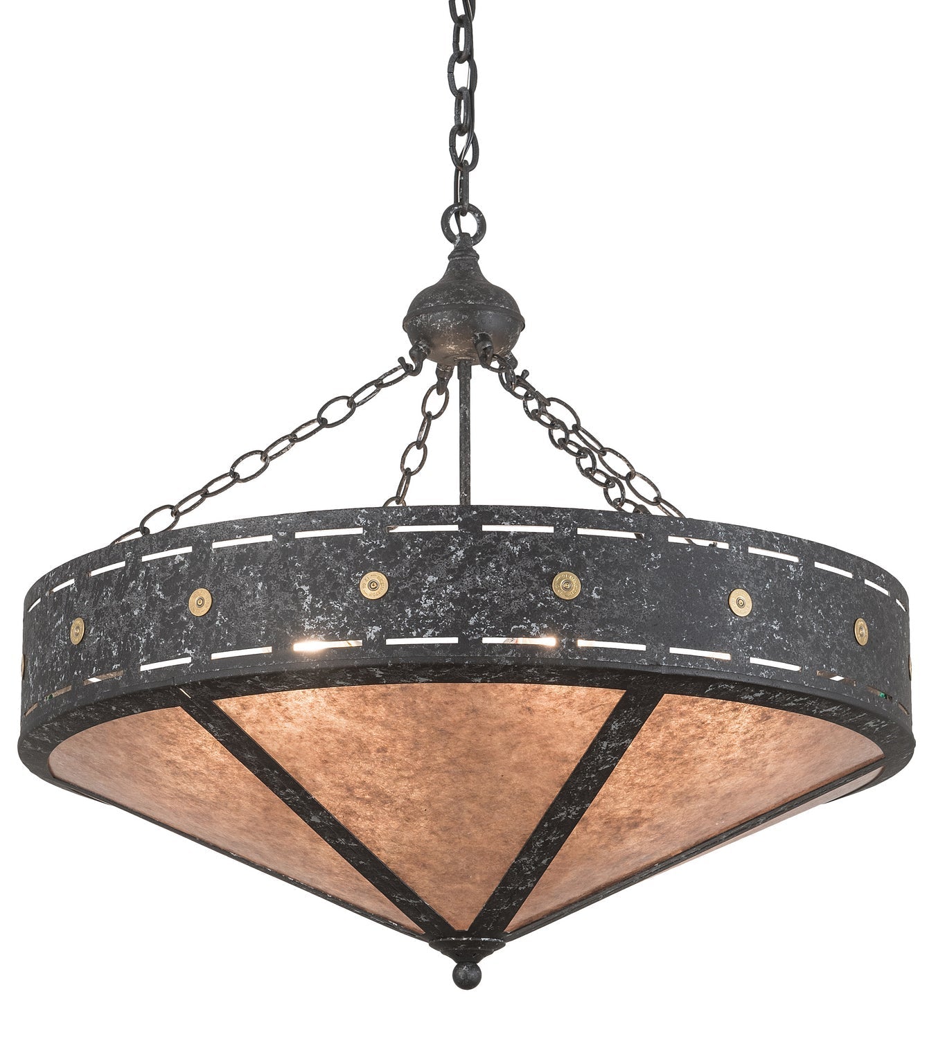 Six Light Inverted Pendant