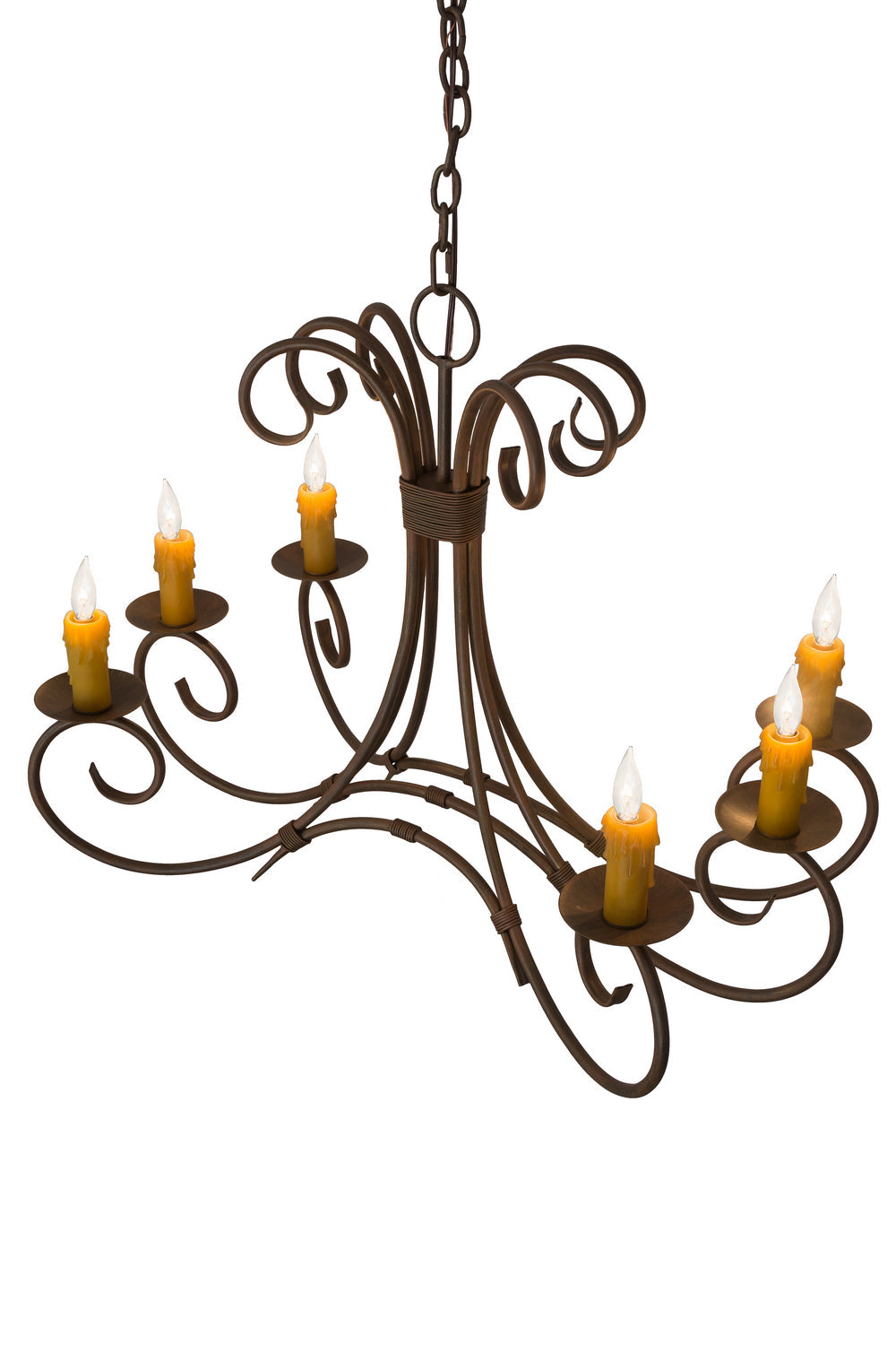 Six Light Chandelier
