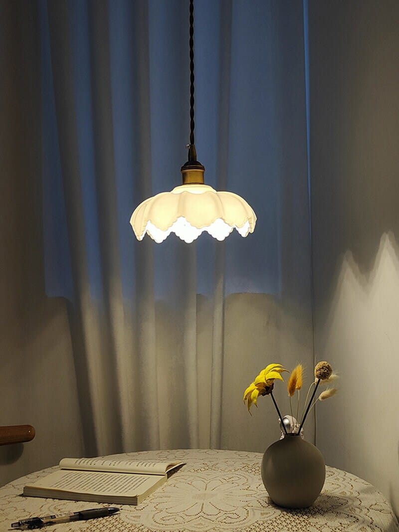 white-opaline-glass-lotus-flower-pendant-led-light-with-brushed-brass-lamp-holder-in-vintage-style