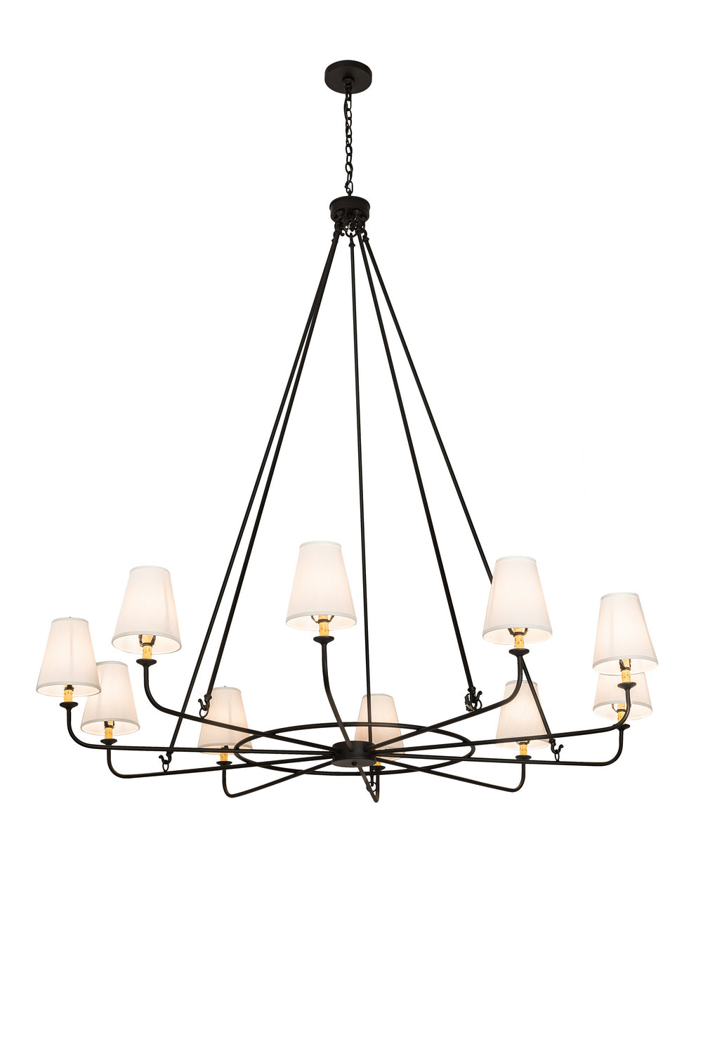 Ten Light Chandelier