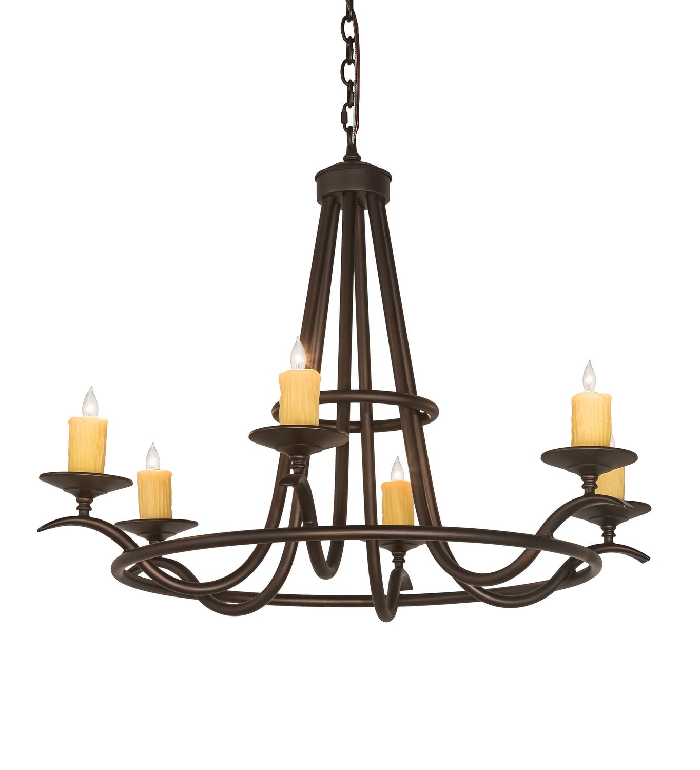 Six Light Chandelier