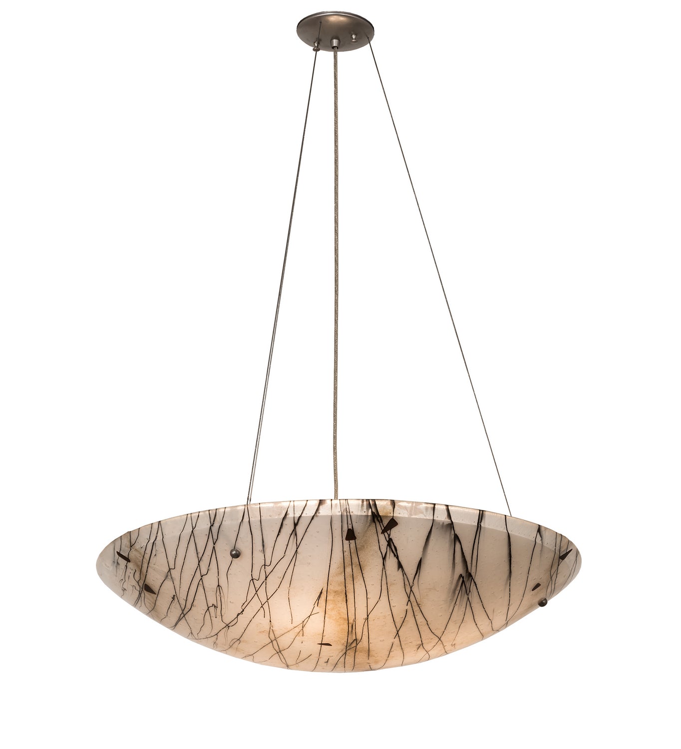 Three Light Inverted Pendant