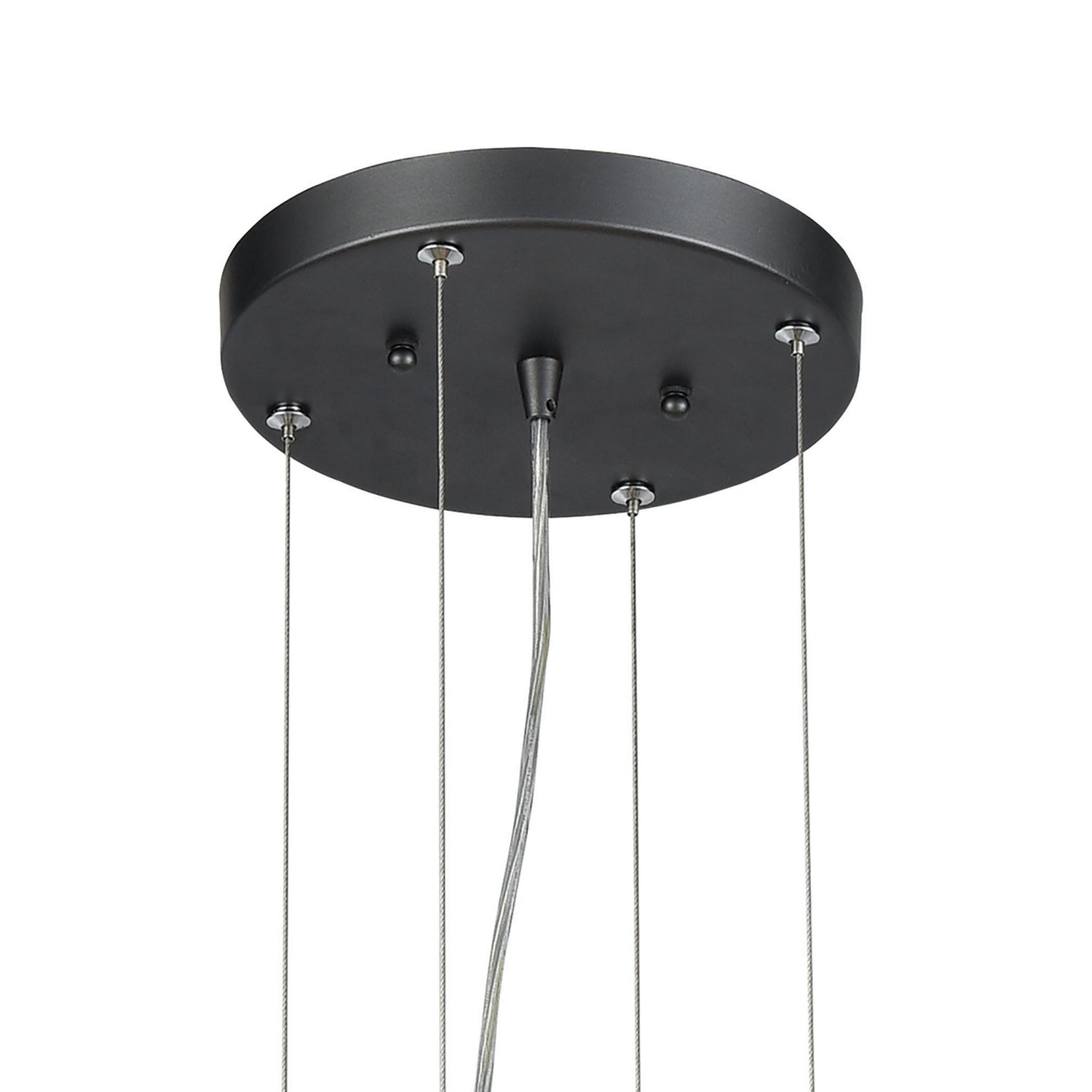 Spanish Alabaster Eight Light Chandelier