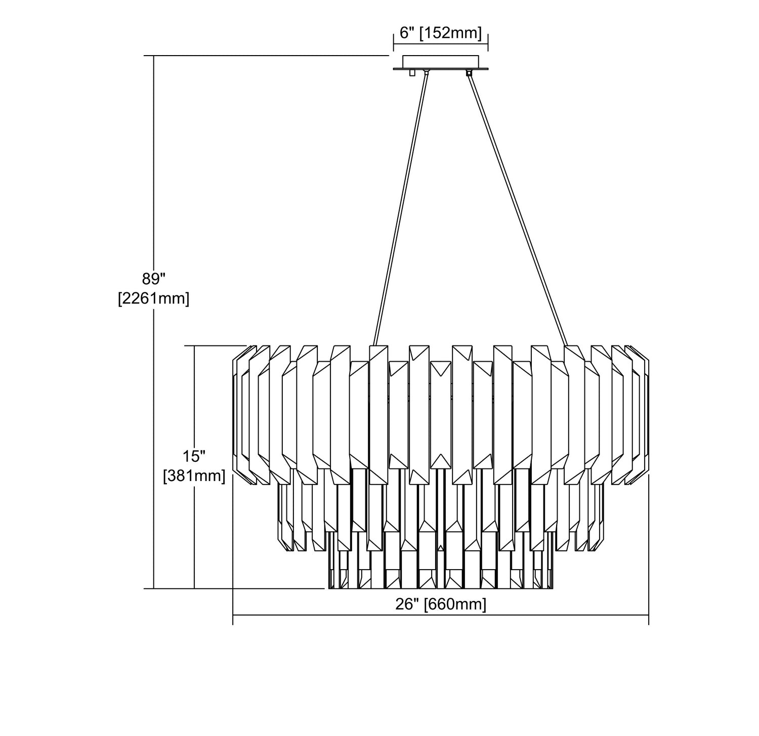 Seneca Falls Chandelier