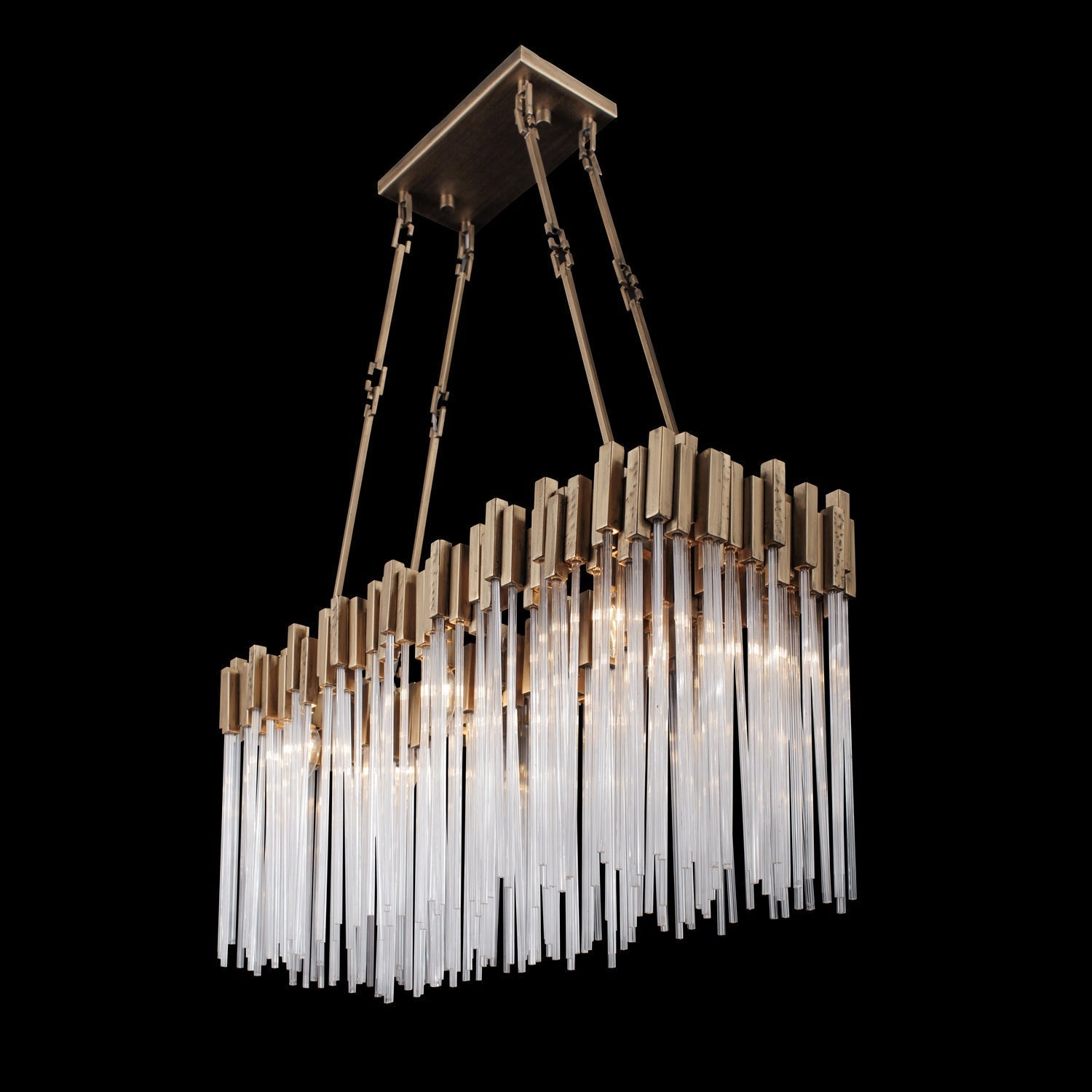 Six Light Linear Pendant