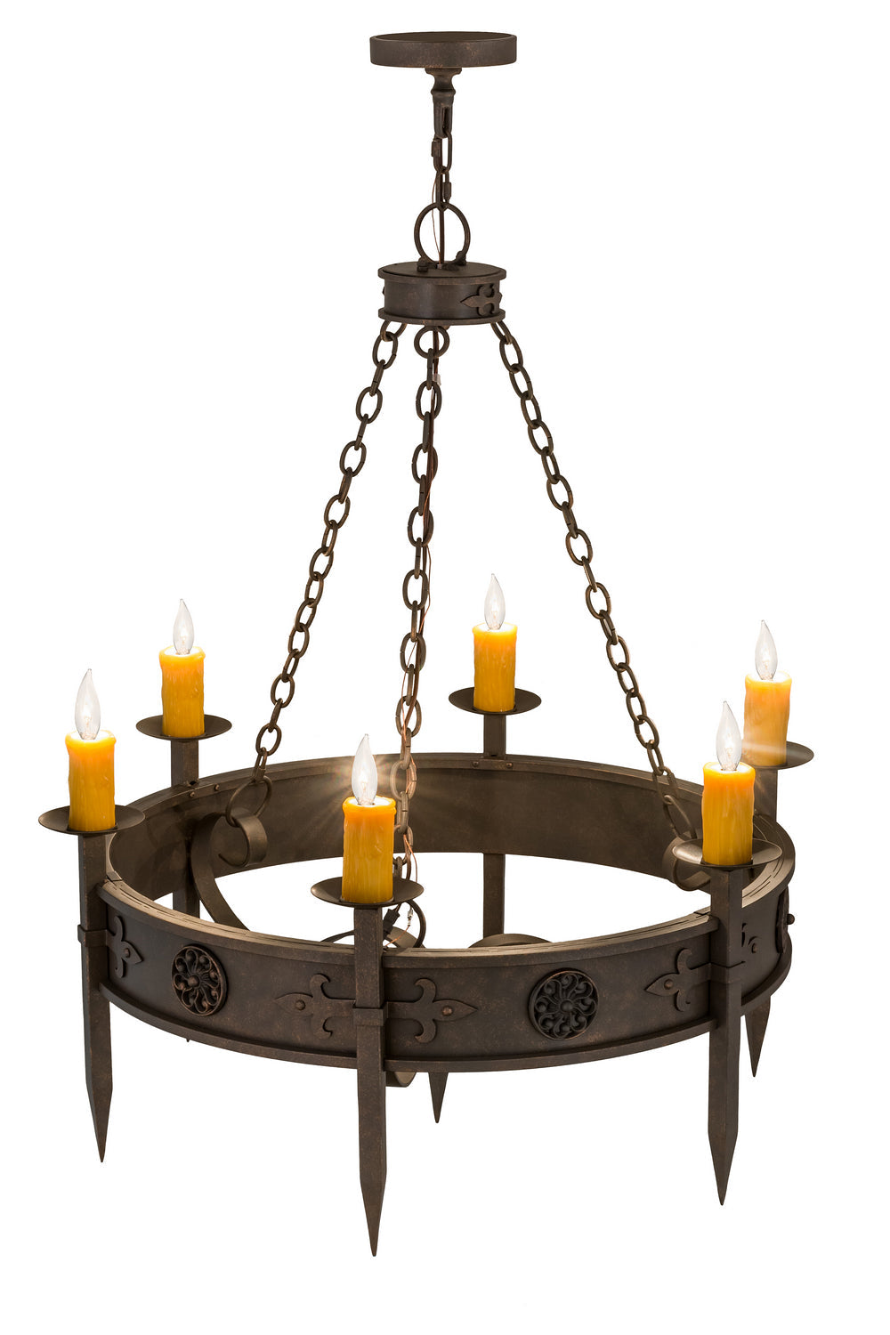 Six Light Chandelier