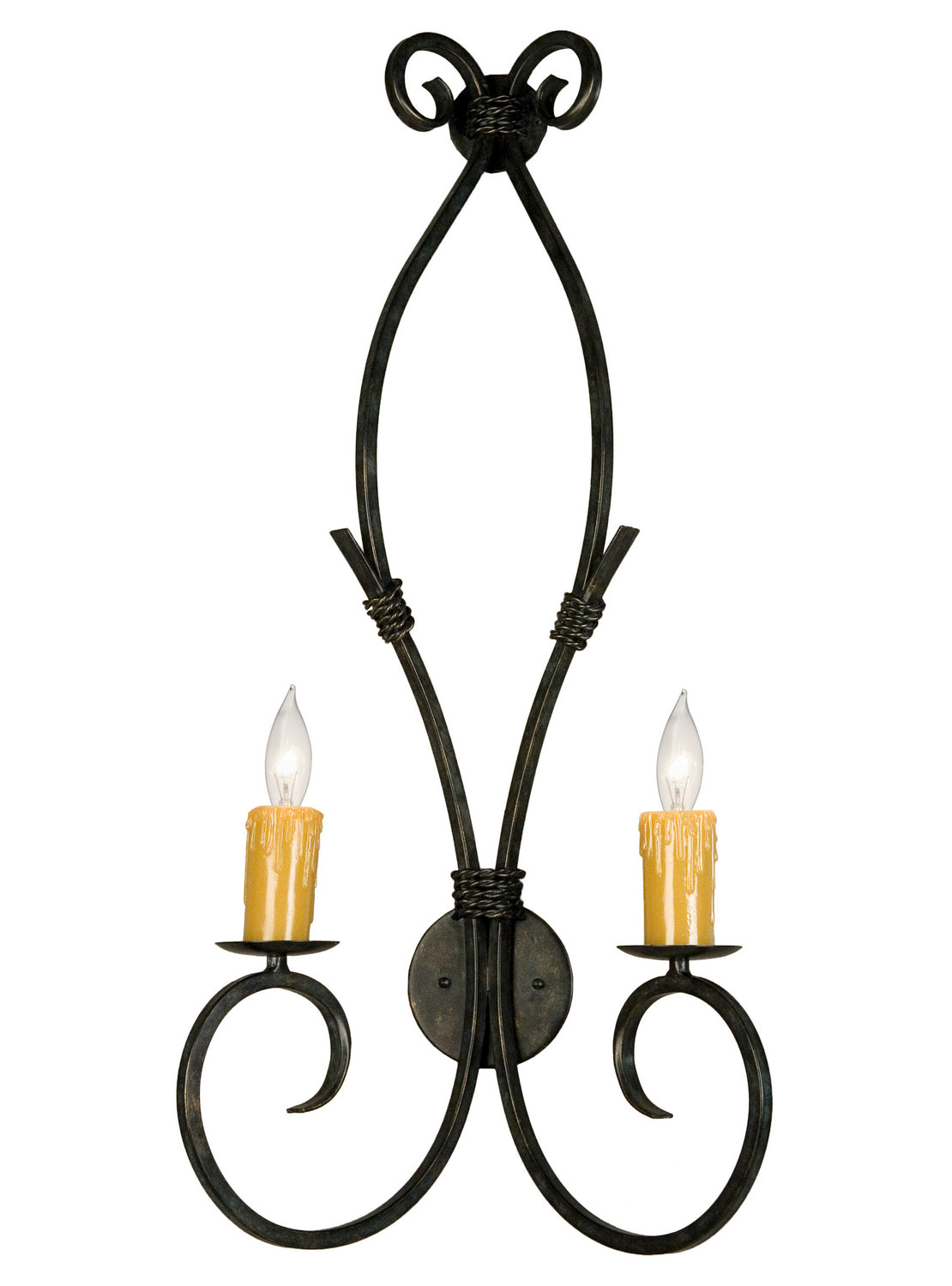 Two Light Wall Sconce