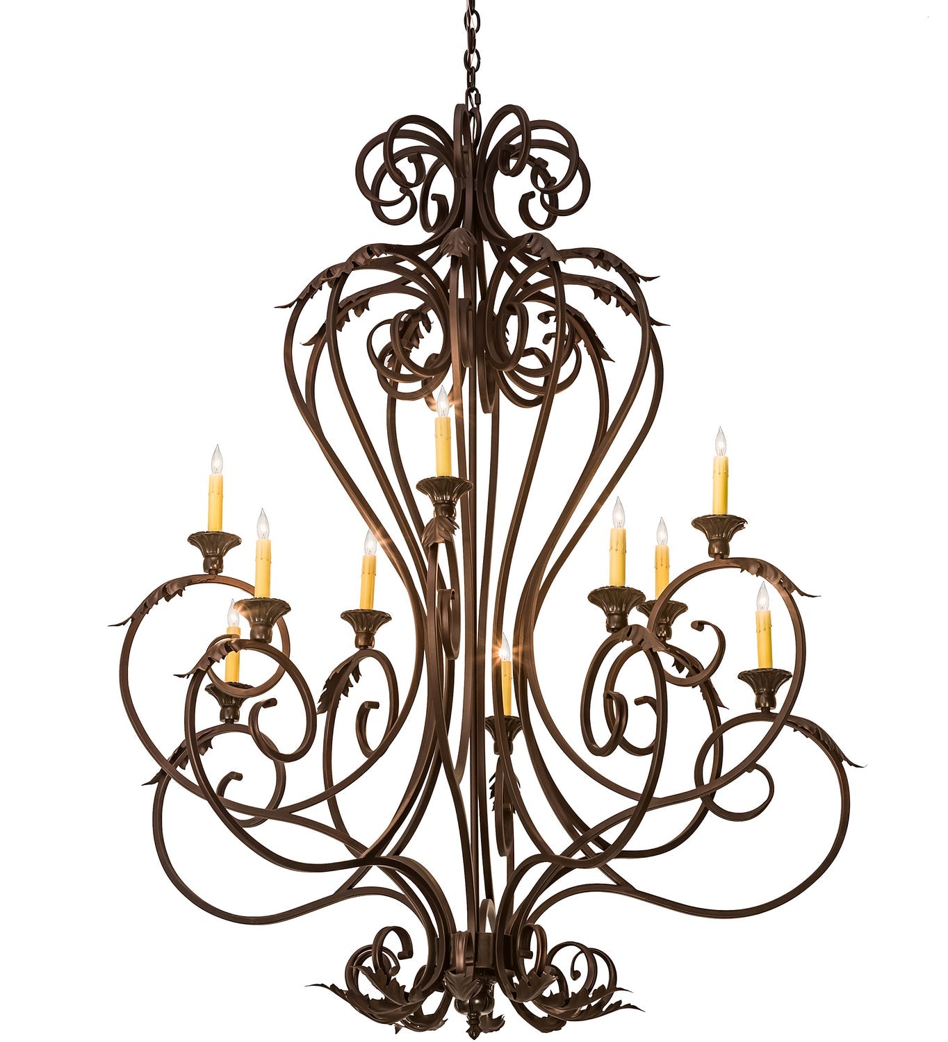 Ten Light Chandelier