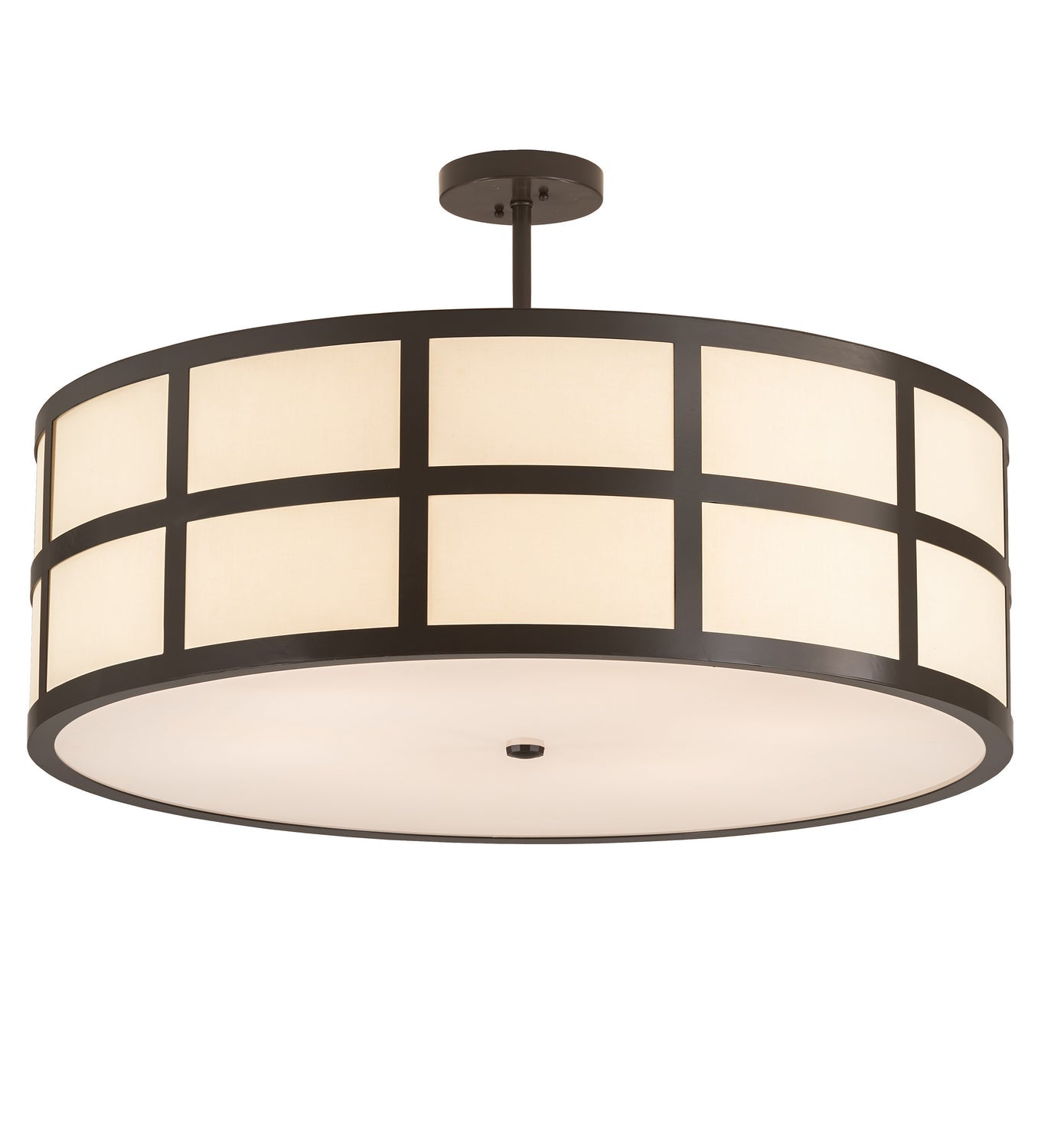 Six Light Semi-Flushmount