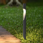 Round Gray Pathway Lamp Ha091105