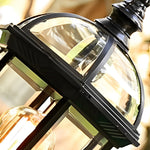 Retro Black Modern Fence Post Lights Li002334