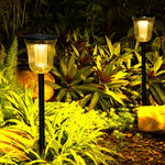 2Pcs Led Motion Sensor Solar Lawn Lights Li002296