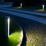 Square 5W Led Waterproof Black Modern Pathway Light