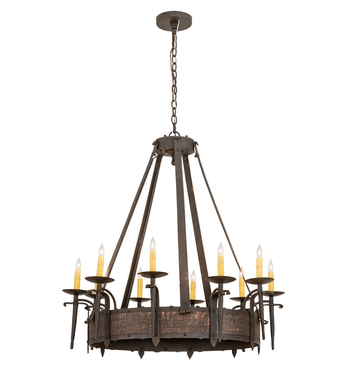 Ten Light Chandelier