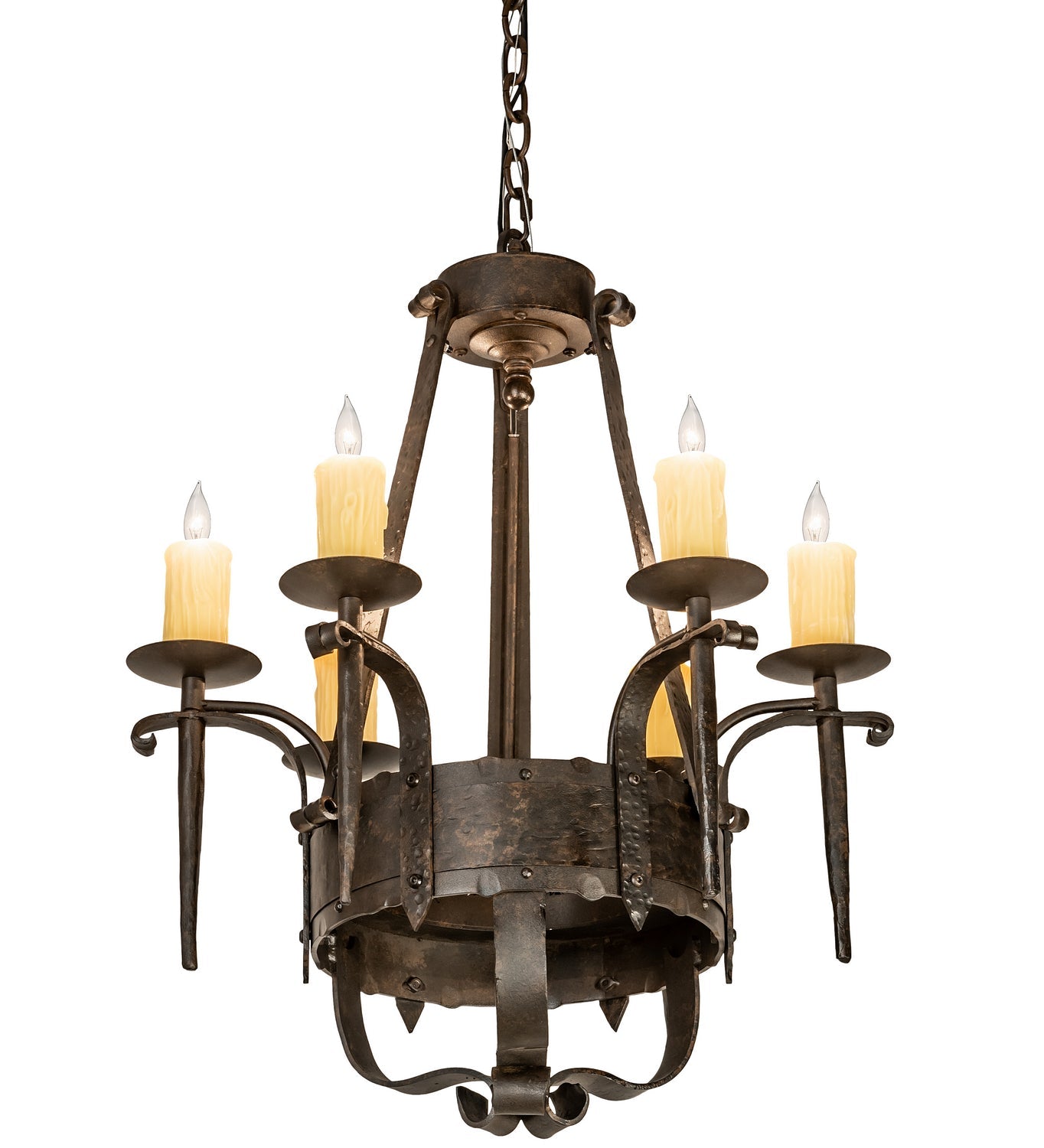 Six Light Chandelier